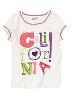 美国代购正品C8 crazy8 女童 白色粉紫色字母款短袖T血_250x250.jpg