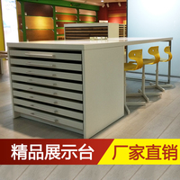 厂家直销展厅展示台白色木地板展示架瓷砖地脚线货架样品展示桌柜_250x250.jpg