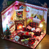 圣诞节模型diy小屋弘达厂家直销创意礼物建筑拼装模型玩具益智_250x250.jpg