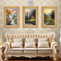 客厅装饰画挂画欧式墙上三联画沙发墙背景后面墙画走廊壁画大_250x250.jpg