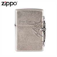 zippo打火机zippo正版专柜原装正品古银侧面圣天使十字架 限量特_250x250.jpg