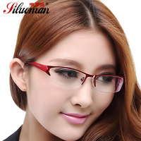 近视眼镜女款 超轻TR90腿正品半框眼镜架 眼镜框配成品思罗曼2102_250x250.jpg