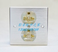 86美式美标插座 DIY电源墙壁插座HIFI 美式墙壁电源插座_250x250.jpg