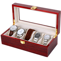 5位实木手表盒子装手表的盒手表收纳盒手表展示盒是木制烤漆表盒_250x250.jpg