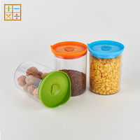透明塑料密封罐 厨房多用途杂粮储物罐 可叠加食品收纳罐_250x250.jpg