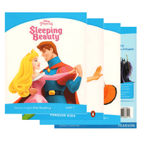 培生英文原版进口 Pearson English Kids Readers Disney Level 1 套装 迪士尼儿童经典电影原版童书 赠音频 重点词200 4-6岁_250x250.jpg