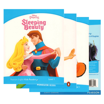 培生英文原版进口 Pearson English Kids Readers Disney Level 1 套装 迪士尼儿童经典电影原版童书 赠音频 重点词200 4-6岁