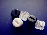 尼龙紧定塑料机米螺丝钉塑胶一字槽无头螺钉螺丝杆M5系_250x250.jpg