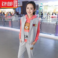 青少年春装新款少女韩版休闲宽松运动服套装中学生卡通卫衣三件套_250x250.jpg
