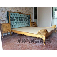 新古典木布艺床简约床1.5/1.8米双人高档床新古典家具现货婚床_250x250.jpg