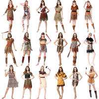万圣节服装cosplay演出服衣服成人女款土著人非洲原始印第安野人_250x250.jpg