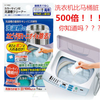 日本进口Sanada 洗衣机槽清洁剂 杀菌除垢 滚筒消毒剂 内筒清洗剂_250x250.jpg