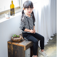 2016年女童男童韩版条纹连帽卫衣+裤子棉质套装_250x250.jpg