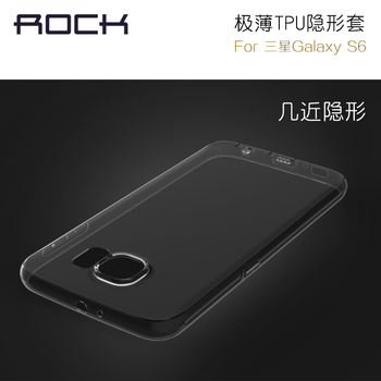 ROCK 三星S6手机壳超薄软GALAXY S6保护套透明G9200硅胶皮套外套