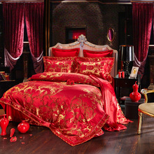 新品欧瑞床上用品件套六多大红婚庆代发一件批发特价专供床品套件
