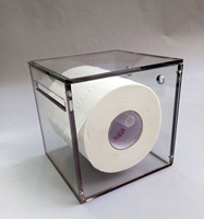 卫生间纸巾盒厕所 创意壁挂式卫生间卷纸盒抽纸巾盒商务 可定制_250x250.jpg