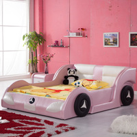 儿童床女孩公主小孩单人床汽车床带护栏童床1.2米/1.5米跑车粉色_250x250.jpg