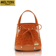 Melton麦尔顿真牛皮简约时尚迷你手提手拿真皮女包M576