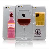 iphone6 plus液态3D沙漏鸡尾啤酒红酒杯流沙苹果5手机壳保护套_250x250.jpg