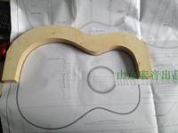 吉他制作图纸，详细明确尺寸，CAD图纸，41寸民谣吉他39古典图_250x250.jpg