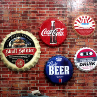 复古啤酒盖创意立体墙饰酒吧装饰咖啡墙面挂件壁饰铁皮画个性化壁_250x250.jpg