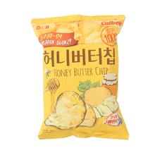 韩国进口零食 Calbee海太蜂蜜黄油土豪薯片土豆片60g 休闲零食