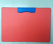 A4办公板夹 磁性文件夹 文件夹 吸铁石文件夹  红蓝混色