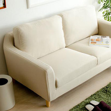 冲钻 北欧式小户型简易沙发 懒人沙发 实木脚 海绵 1+2+3组合沙发