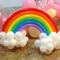 新品 韩国创意diy彩虹桥珠光气球套餐 婚庆装饰生日周岁百日布置_250x250.jpg