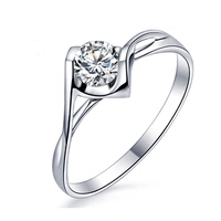 正品珠宝定制 18K白金钻石戒指女款结婚钻戒订婚戒指 求婚钻戒_250x250.jpg