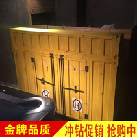 LOFT做旧复古收银台集装箱接待台前台服务台酒吧服装店铁艺_250x250.jpg