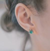 韩国代购女耳饰 水晶石六芒星 925银针 耳环/耳钉_250x250.jpg