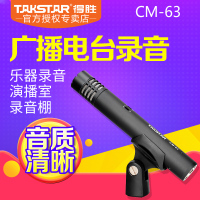 Takstar/得胜 CM-63专业电容话筒电台广播个人乐器录音 古筝 钢琴_250x250.jpg
