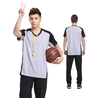 专业正品篮球裁判服装短袖上衣 裁判员装备吸汗透气可印号印字男_250x250.jpg