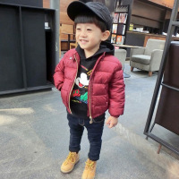 冬款童装新款 韩版男童纯色圆标棉衣 中小童短款儿童棉衣_250x250.jpg