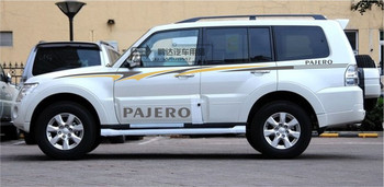 包邮 三菱 帕杰罗 V97车贴 改装 PAJERO V93 纸拉花车身贴纸车贴