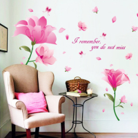 大电视背景墙贴纸客厅沙发卧室床头贴画可移除梦幻花朵环保壁贴画_250x250.jpg
