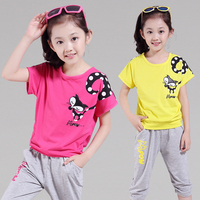 春夏童装女童夏装2015新款儿童韩版套装中大童短袖休闲运动两件套_250x250.jpg