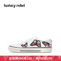 LR女鞋Luxury Rebel 春季专柜牛皮休闲鞋系带印花帆布鞋_250x250.jpg