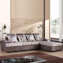 馨梦缘 布艺沙发组合 现代简约沙发 转角可拆洗 布沙发 大小户型