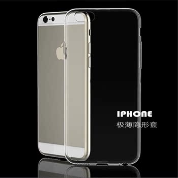 超薄防刮亚克力苹果手机套透明软壳 iPhone5s/6s/plus手机壳包邮