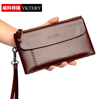 威科特瑞vktery特价时尚经典新款钱包中长真皮多功能卡位手夹欧美_250x250.jpg