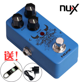 NUX MN牛头系列迷你电吉他单块效果器 MN-12颤音单块 初学效果器