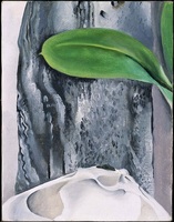 乔治亚奥基芙Georgia O'Keeffe抽象装饰油画贝壳和古老的砾石I_250x250.jpg