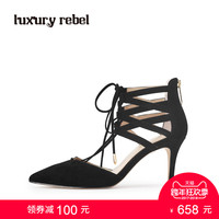 LR女鞋Luxury Rebel 2017春夏新款绑带凉鞋细跟高跟鞋浅口女鞋_250x250.jpg
