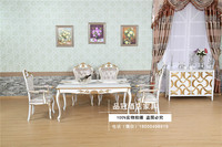 新古典家具餐桌椅欧式餐桌椅组合餐厅套装实木椅子售楼处洽谈桌椅_250x250.jpg