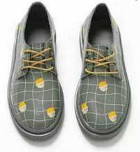 塔卡沙工厂跟单经典款纯皮圆头休闲印花皮鞋正式出版