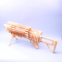 OGG CRAFT 仿真玩具枪 木制新款加特林-2 发射软弹类木头枪皮筋枪_250x250.jpg