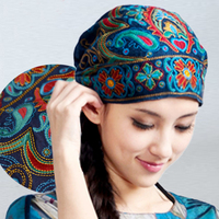 读你 新款民族风绣花帽子 女士原创设计帽女 旅行帽头巾潮女_250x250.jpg