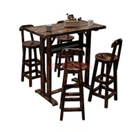 碳化木防腐木酒吧专用桌椅餐桌户外休闲桌 饭店桌子一套 单个椅子_250x250.jpg